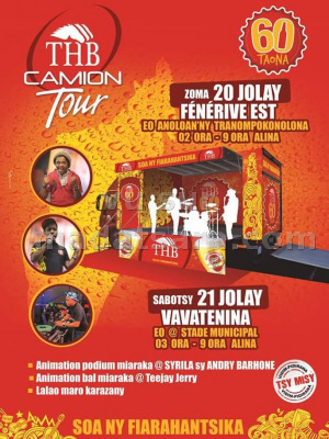 THB Camion tour - Tranompokonolona Fenerive Est‍ - Stade Municipal Vavatenina