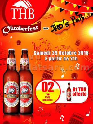 THB Oktoberfest au JAO'S PUB‍