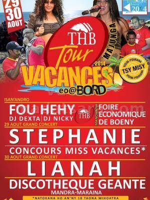 THB Tour 2014 à Mahajanga - avec Lianah, Stéphanie, Fou Hehy eo @ Bord
