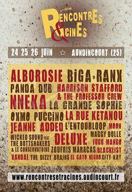 The Dizzy Brains au festival Rencontres racines Audincourt