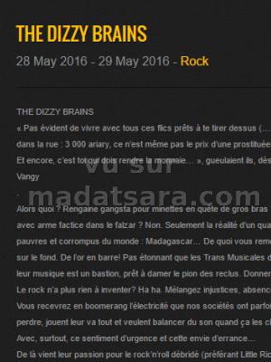 The Dizzy Brains en concert - Le Mélomane Club Montpellier