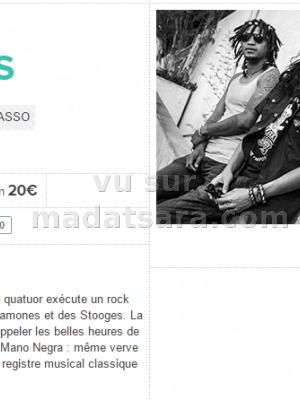 The Dizzy Brains en concert Le Temps Machine // Tours