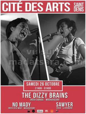 The Dizzy Brains & No Mady - Cité des arts Saint-Denis