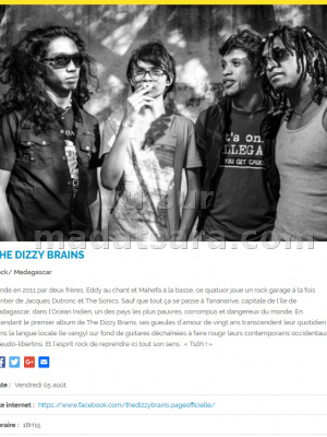 The Dizzy Brains participent au festival Le Chien à Plumes