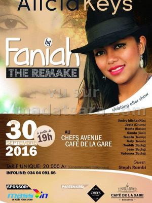 The Remake Alicia Keys by Faniah - Chefs avenue Café de la gare