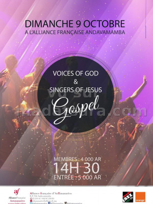 The Singers Of Jesus‍ & The Voices Of God (VOG)‍ - Gospel à L'AFT - Alliance Française d'Antananarivo‍