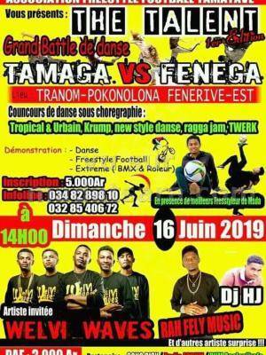 The talent Welvi-Waves & Rah Fely Tranompokonolona Fenerive Est