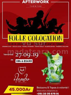 Theatre afterwork Folle colocation Ikambo Restaurant