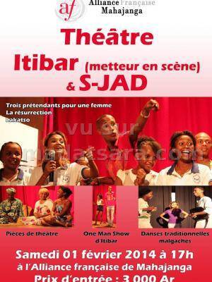 Théâtre ltibar et S-JAD à l'Alliance Française de Mahajanga