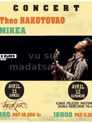 Théo Rakotovao MIKEA en concert à Toliara Vakok'Arts et Kianja Felicien Rakotomalala