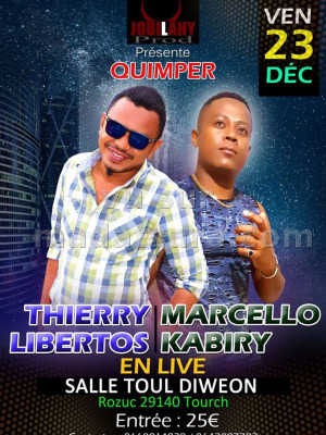 Thierry Libertos‍ & Marcello Kabiry‍ en live  Salle Toul Diweon Tourch‍