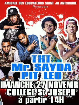 THT‍, Mr Sayda‍ & Pit Leo‍ - en concert Lycée Saint Joseph Antsirabe‍