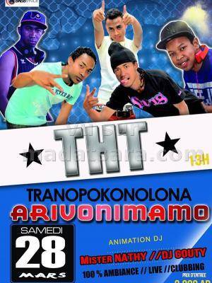 THT en concert au Tranompokonolona Arivonimamo