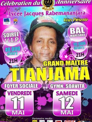 Tianjama en concert Gymnase Soavita Toamasina - Foyer Social Canada Toamasina