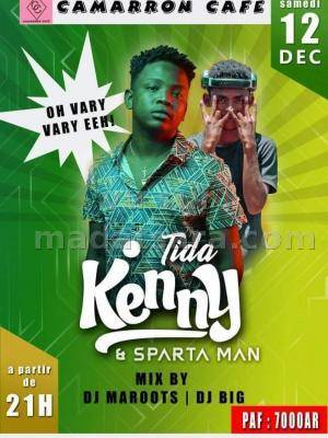 Tida Kenny & Sparta Man Camarron Cafe Mangarivotra Toamasina