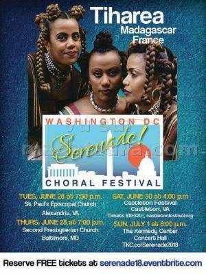 Tiharea Serenade choral festival