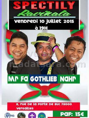 Tily Ravinala présente Spectily Ravinala à Versailles