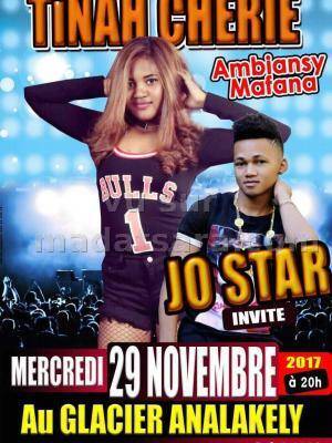 Tinah Chérie & Jo Star en cabaret Le Glacier Analakely