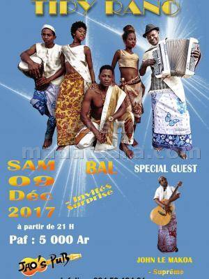 Tipy Rano en concert au JAO'S PUB