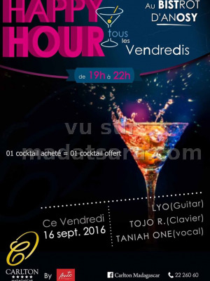 Tojo R.‍, Lyo‍ & Taniah ONE‍  - Happy Hour - Bistrot d'Anosy