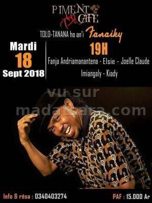 Tolo-tanana hoan'i Fanaiky Piment Café Behoririka