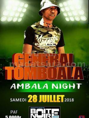 Tomboala en show case Discothèque Boite Noire Antsiranana