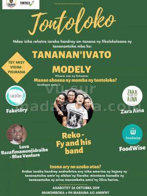 Tontoloko modely - tananan'Ivato Tranompokonolona Ivato Tsena