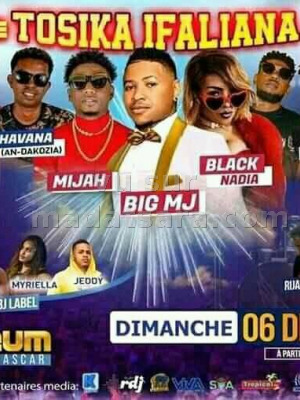 Tosika ifaliana - Coliseum Antsonjombe‍ Bolo Pix‍ Havana‍ Mijah‍ Big MJ‍ Black Nadia‍ Wada‍ Romeo‍