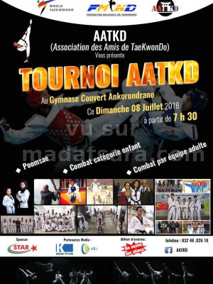 Tournoi AATKD - Stade couvert Ankorondrano‍