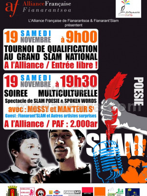 Tournoi de qualification au grand Slam National + Soirée multiculturelle - AF -  Fianarantsoa‍