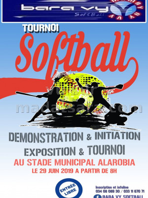 Tournoi de Softball - Stade Alarobia‍