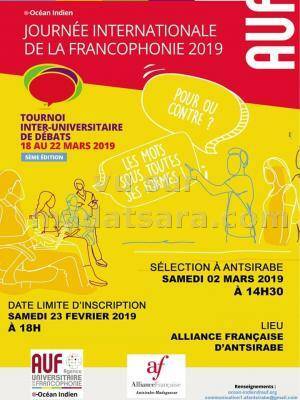 Tournoi inter universitaire AF - Alliance Française d'Antsirabe