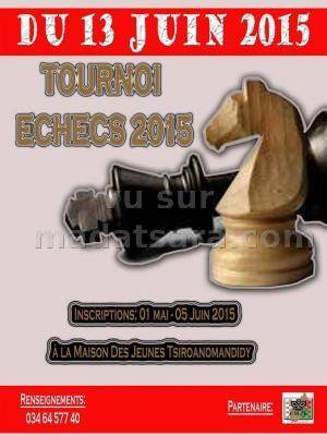 Tournoi Echecs à la maison des jeunes Tsiroanomandidy