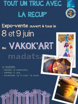 Tout un truc avec la recup' Vakok'Arts Trano Toliary