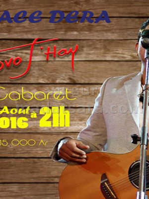 Tovo J'hay en cabaret à l'Espace Dera