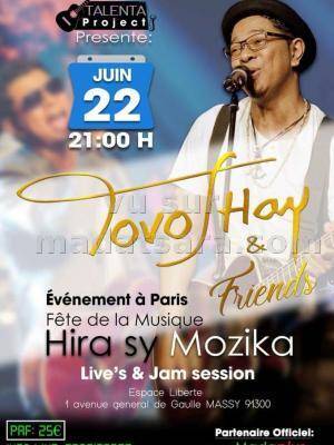 Tovo j'hay en concert Espace Liberté Massy