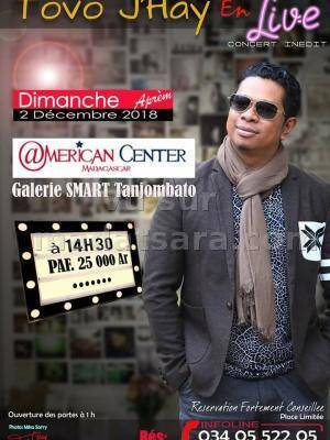 Tovo j'hay en live American Center Tanjombato