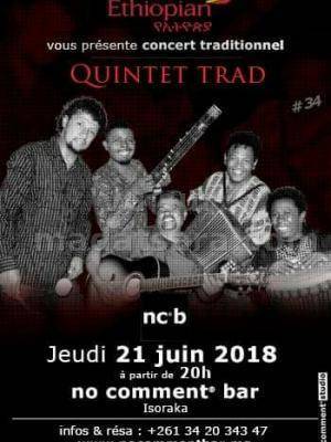 Quintet Trad en concert No Comment Bar Isoraka