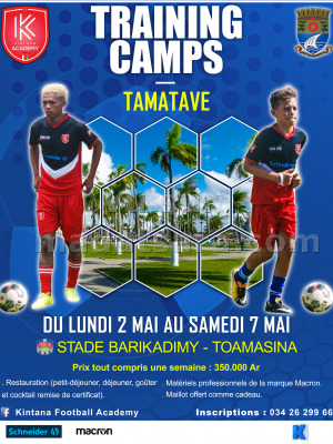 Trainings camps Tamatave - Stade Barikadimy