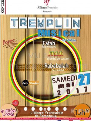 Tremplin musical 66è édition - AF - Alliance Française Toamasina‍