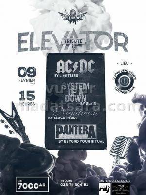 Tribute elevator Le Point d'Exclamation