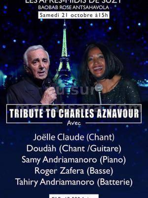 Tribute to Charles Aznavour Les après-midi de Suzy Baobab Rose Antsahavola