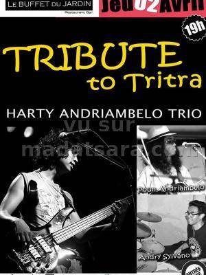 Tribute to Tritra au Buffet du Jardin Harty Randriambelo Trio
