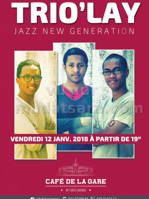 Trio'Lay - Jazz new generation - Café de la Gare Soarano‍