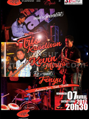 Trio Raoelison‍ & Kevin Mirija - Urban Café Antsahabe‍