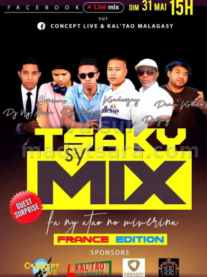 Tsaky sy Mix - France édition - Facebook live mix