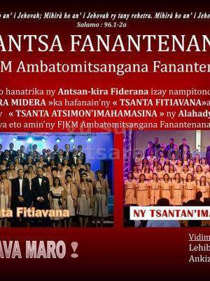 Tsanta miaraka midera miaraka amin'i Tsantan'i Mahamasina & Tsanta Fitiavana - Ambatomitsangana