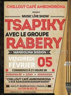 Tsapiky avec le groupe Rabery au Chillout