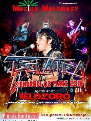 Tselatra en concert Restaurant Telozoro