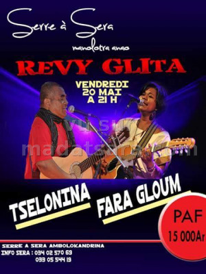 Tselonina & Fara Gloum - Revy glita au Serre à Sera